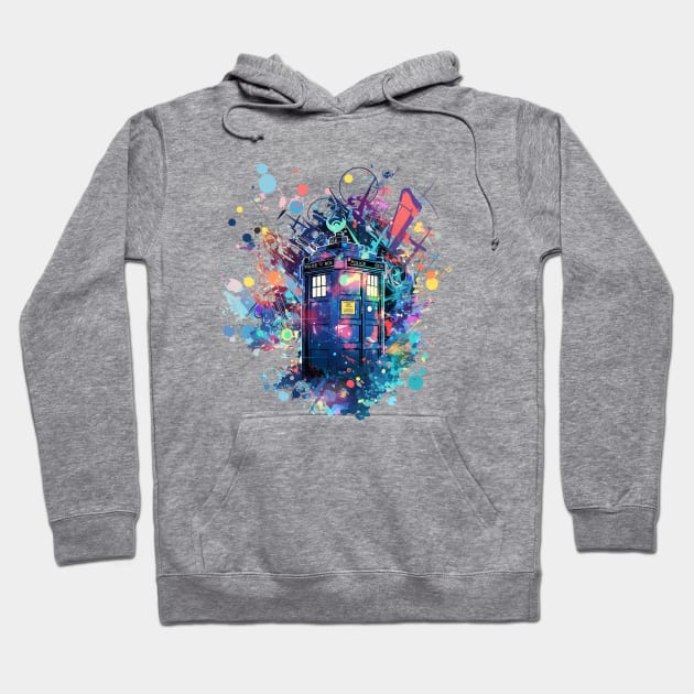 dr who Hoodie by a cat cooking